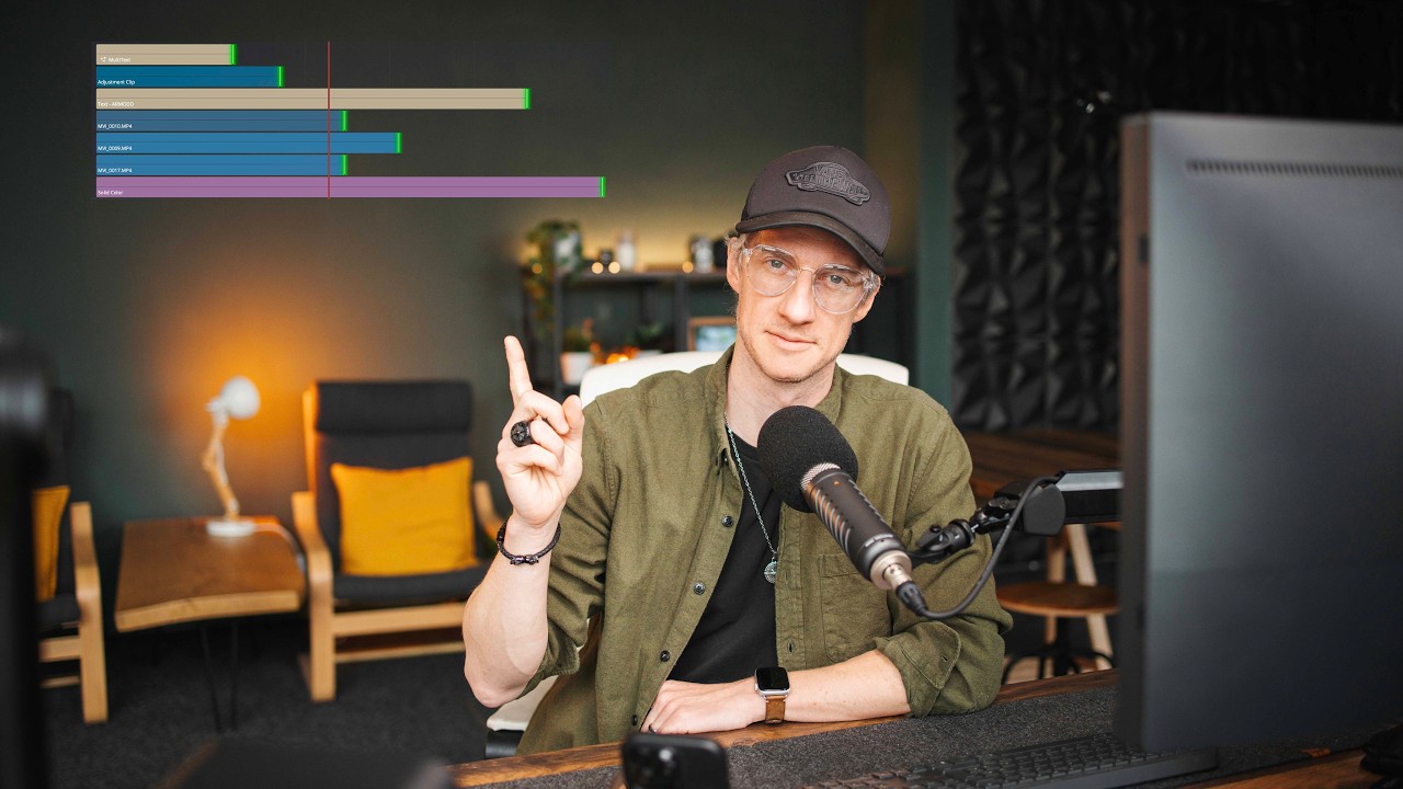 Rychlý střih několika klipů najednou - Extend Edit - DaVinci Resolve Tips
