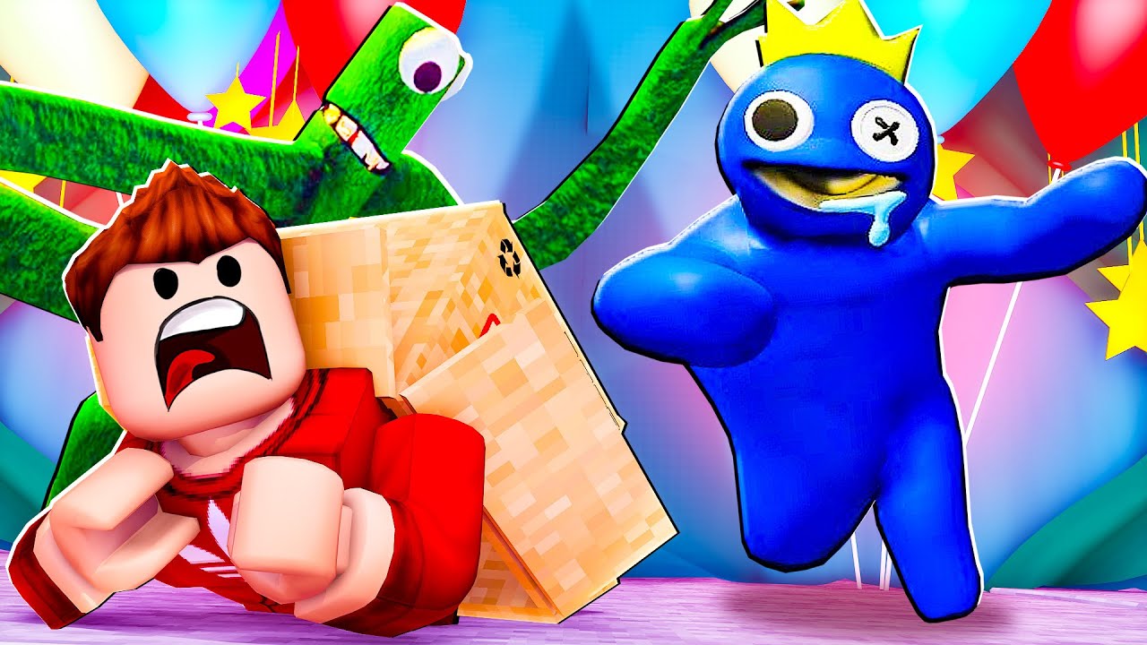 Wir ÜBERLEBEN die RAINBOW FRIENDS in Roblox!