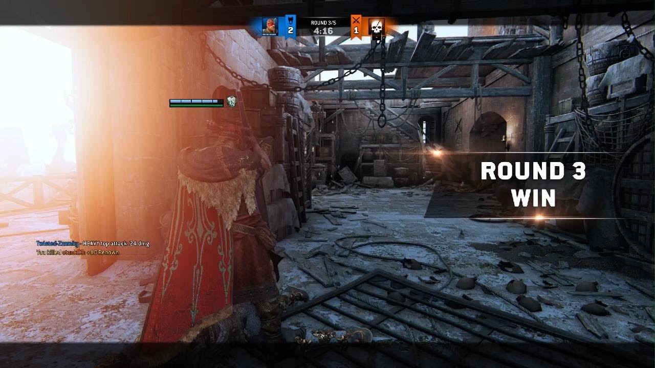 Destroying No Honor player