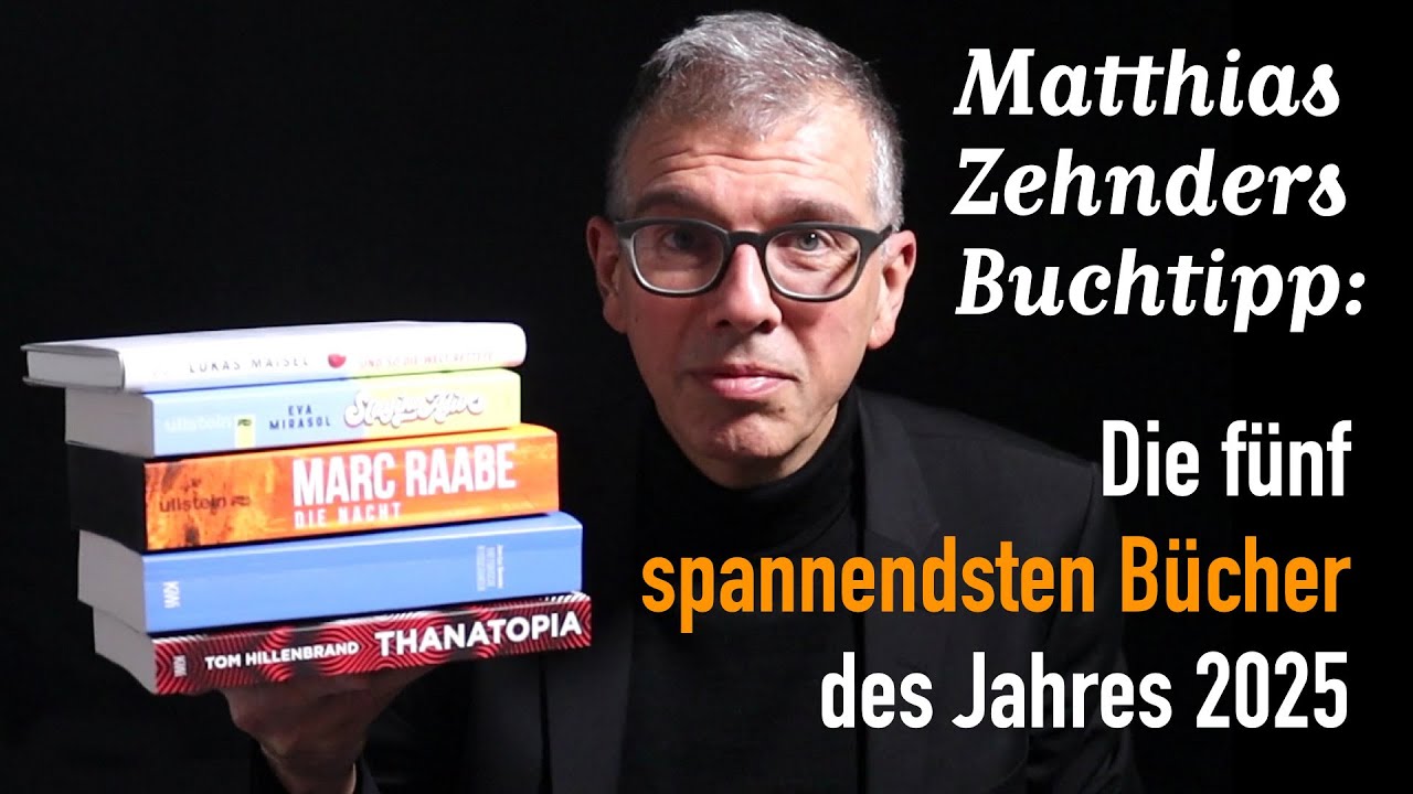 Die fünf spannendsten Bücher des Jahres 2025