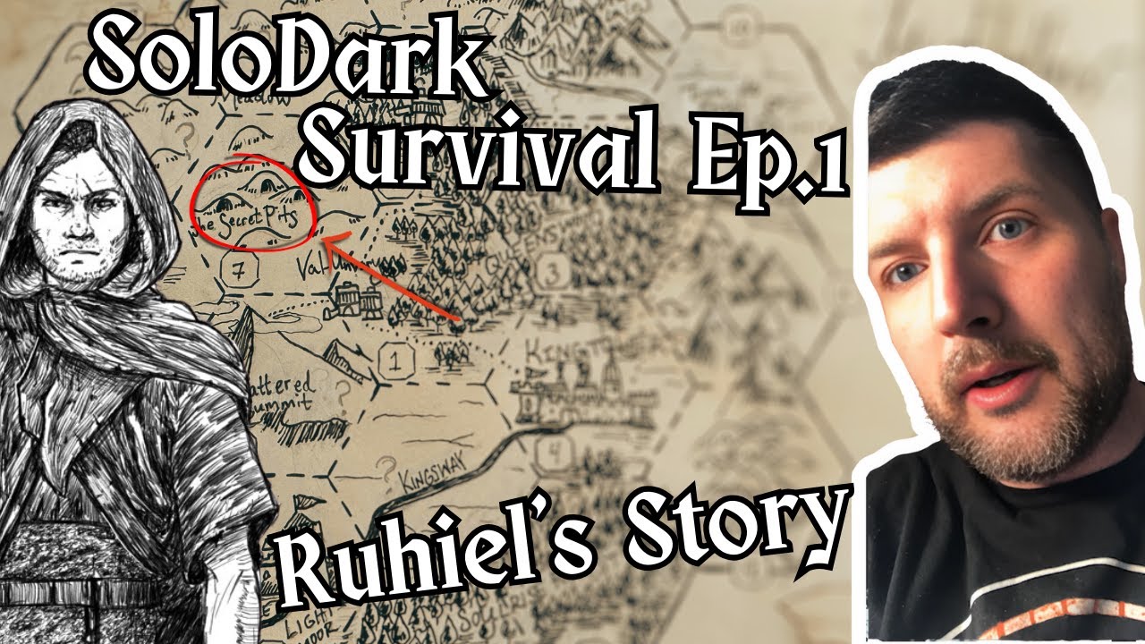 SoloRPGs - Shadowdark Gauntlet - Ruhiel's Story (Actual Play)
