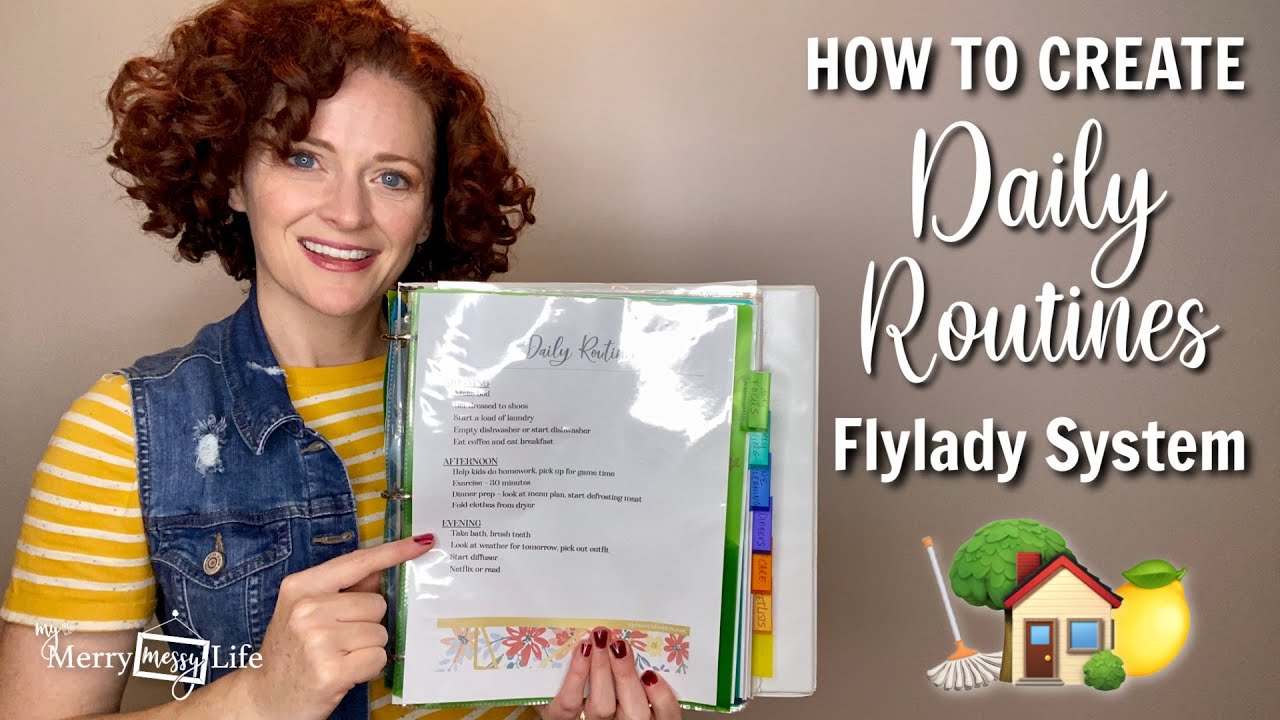✔️ Get More Done by Creating DAILY ROUTINES ✔️ | Flylady System