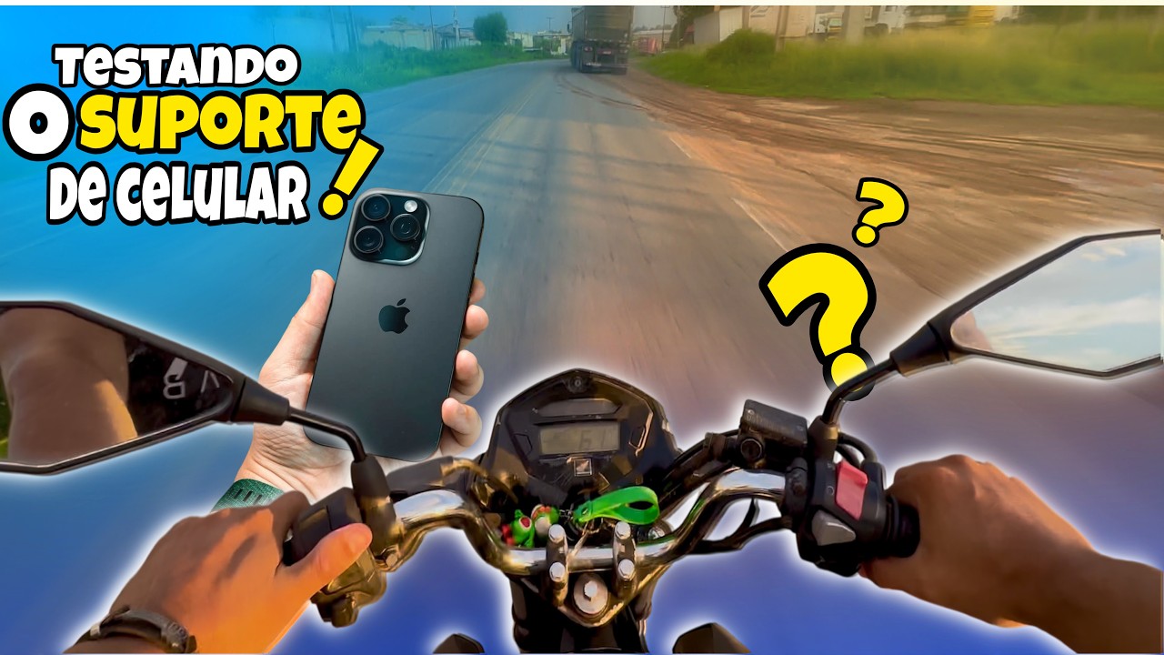 PRIMEIRO MOTO VLOG DO CANAL![iPhone 14 pro 4k]😱🏍️ #Motovlog #iPhone14Pro #GoPro #MotoVlogBrasil 