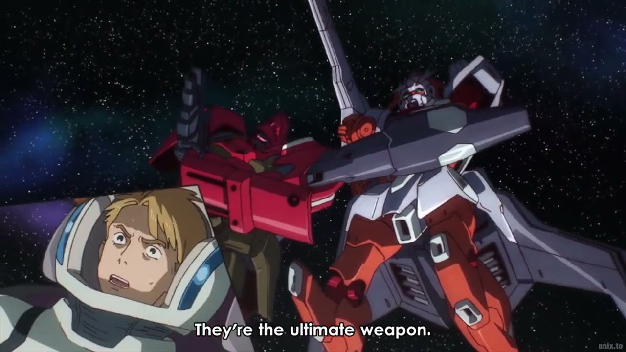 Gundam Reconguista (G-Reco) Photon Torpedoes Scene