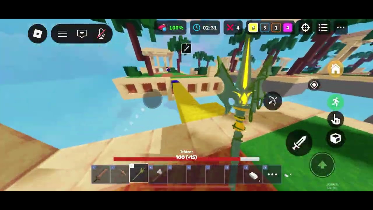 I finally reach sliver.in Roblox bedwars like and subscribe 