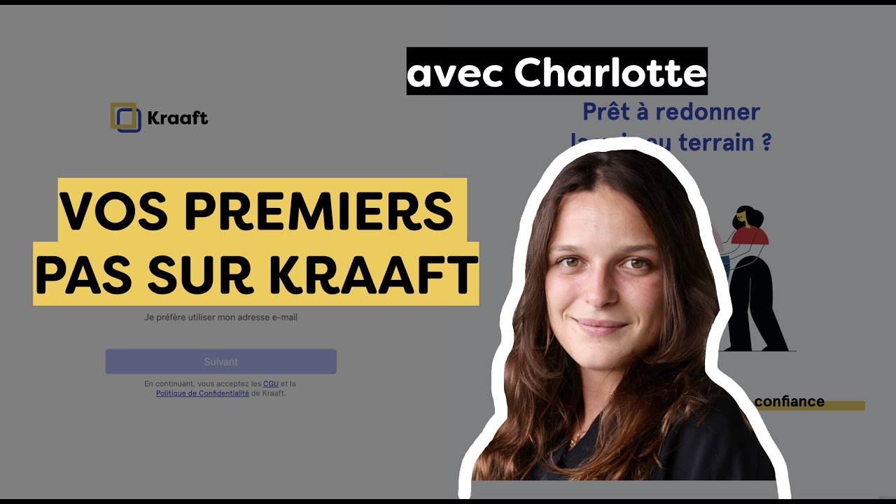 Kraaft Tutoriels - Mes premiers pas sur Kraaft : Connexion et création de mes chantiers