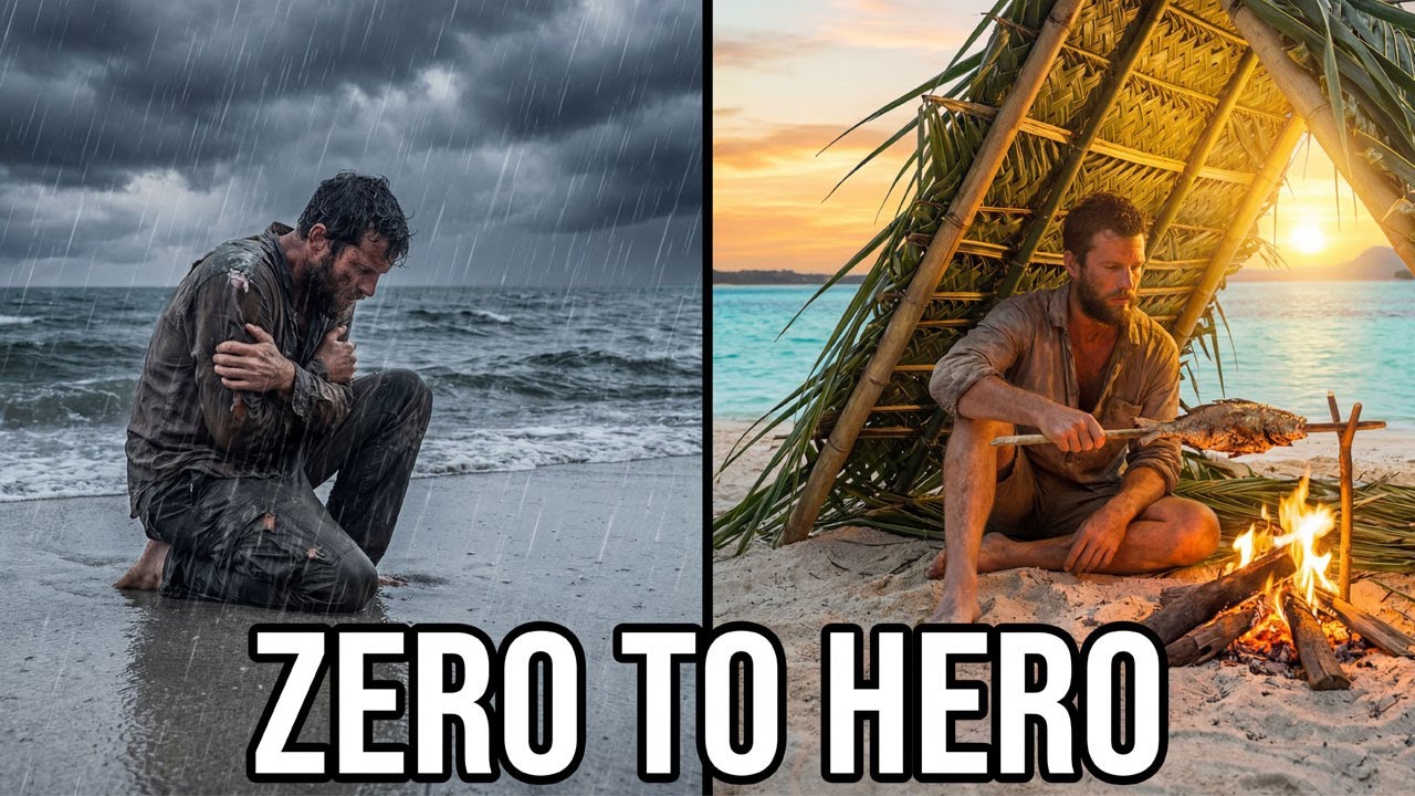 Survival: 24 Hours Alone on a Deserted Island No Food, No Water