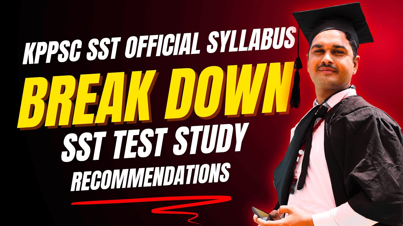 KPPSC SSTS Official Syllabus 2025 | Complete Breakdown & Study Recommendations