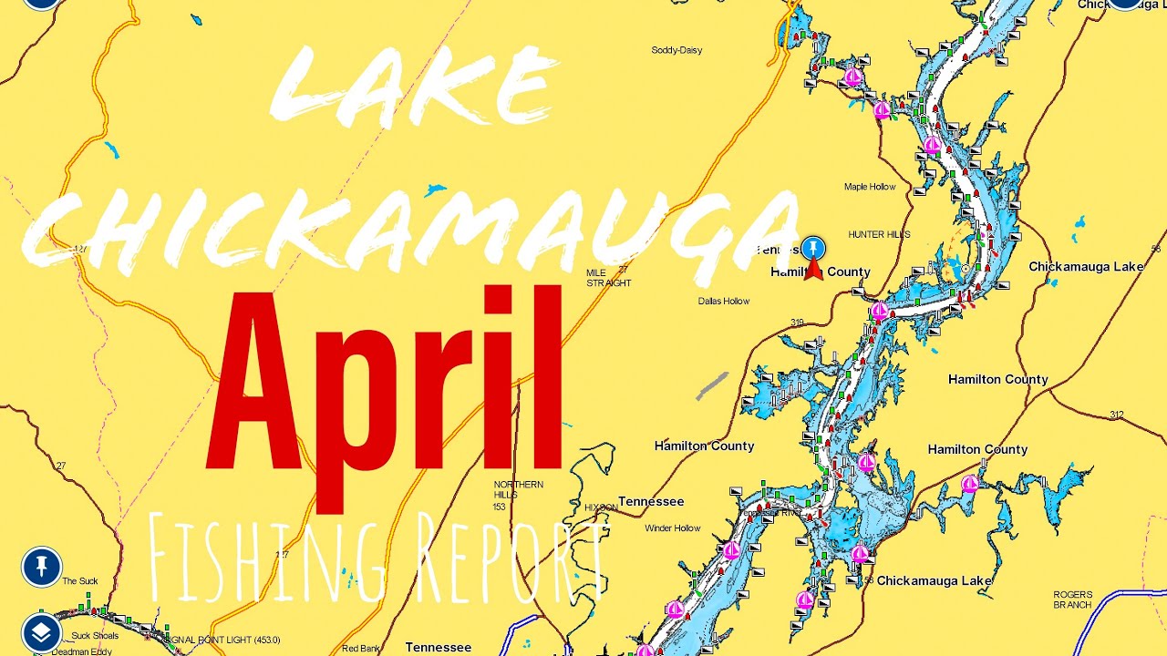 LAKE CHICKAMAUGA Fishing Report- April 2021