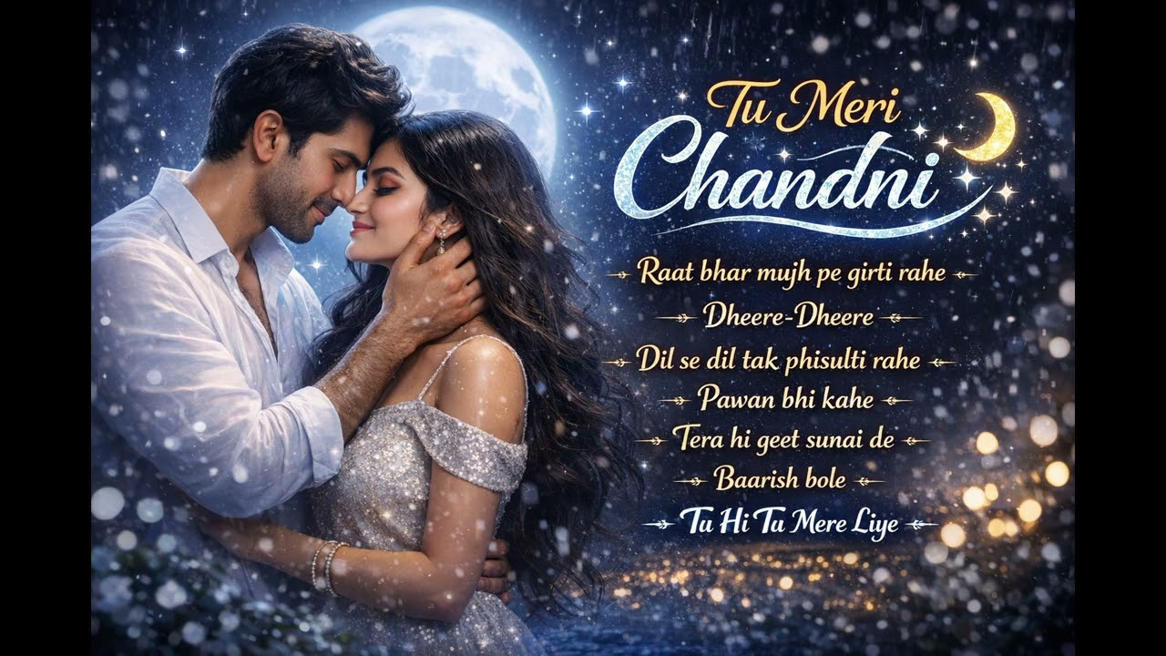 Tu Meri Chandini (Lyrical)| Romantic Song -AI SONG #music