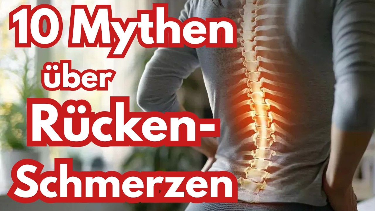 10 Mythen über Rückenschmerzen. Was die Forschung dazu sagt.
