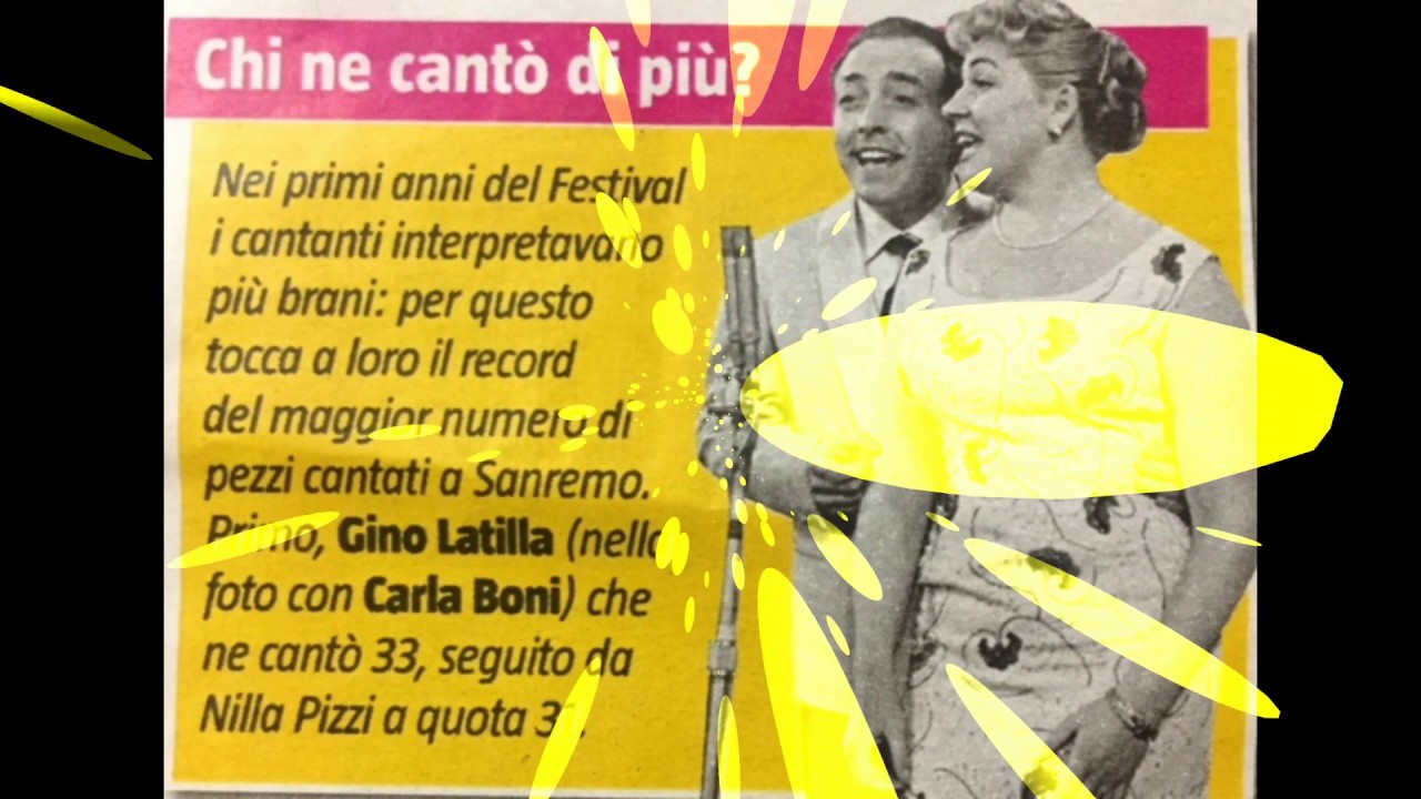 Carla Boni & Gino Latilla - Era scritto nel ciel