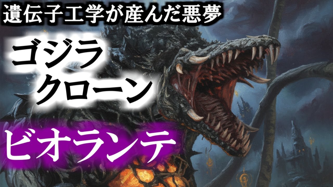 ビオランテ～生命倫理に問いかける神話の世界の怪物。怪獣史上最高傑作のビジュアル、存在感と普遍的なテーマ性【カエルの井戸端怪獣図鑑Vol 18】