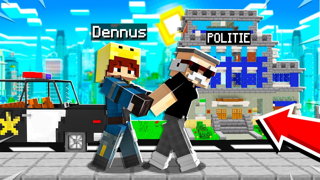 Ik Word Een POLITIE AGENT In MINECRAFT! (Survival)