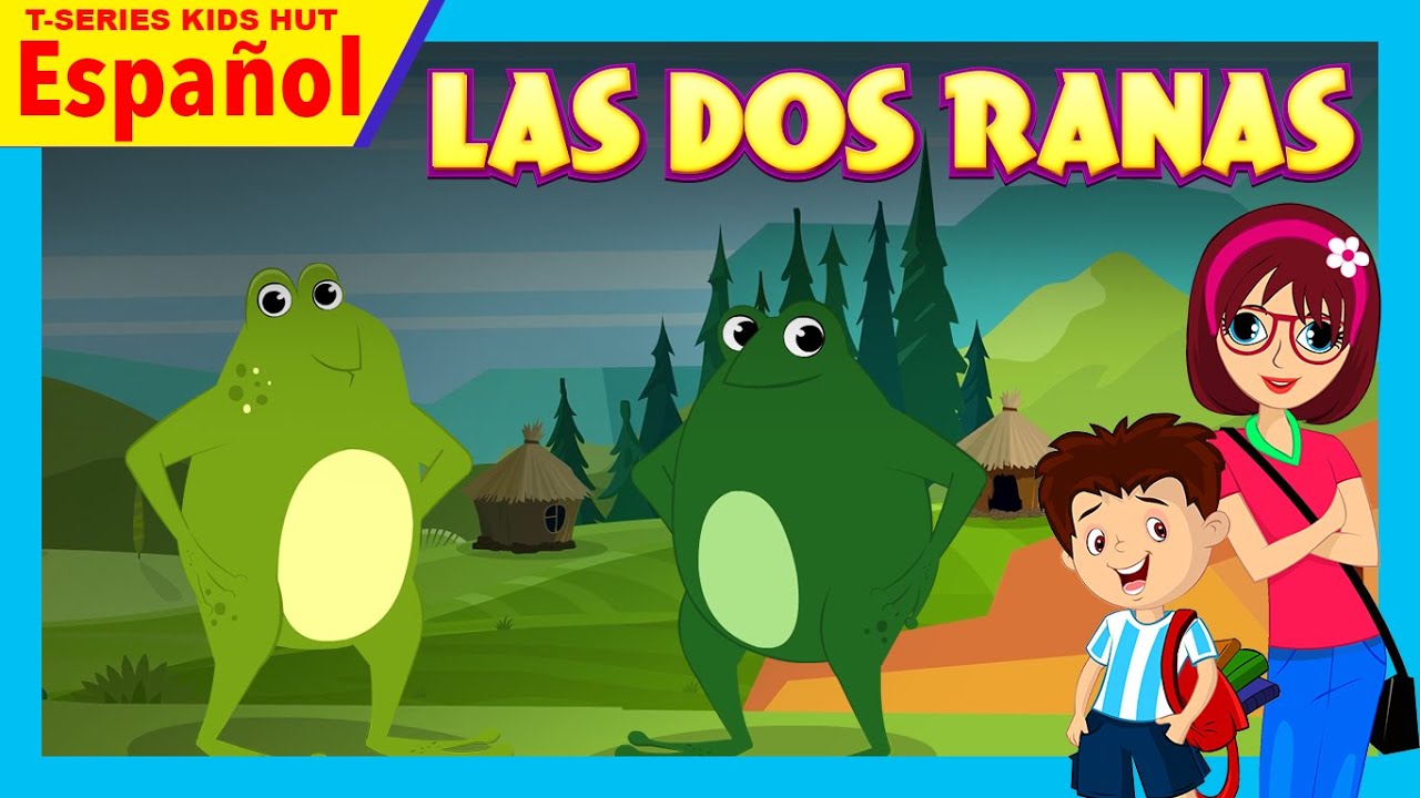 Las Dos Ranas | Cuento de aprendizaje para ni&ntilde;os | Cuento moral para ni&ntilde;os | Mejor Cuento Espa&ntilde;ol