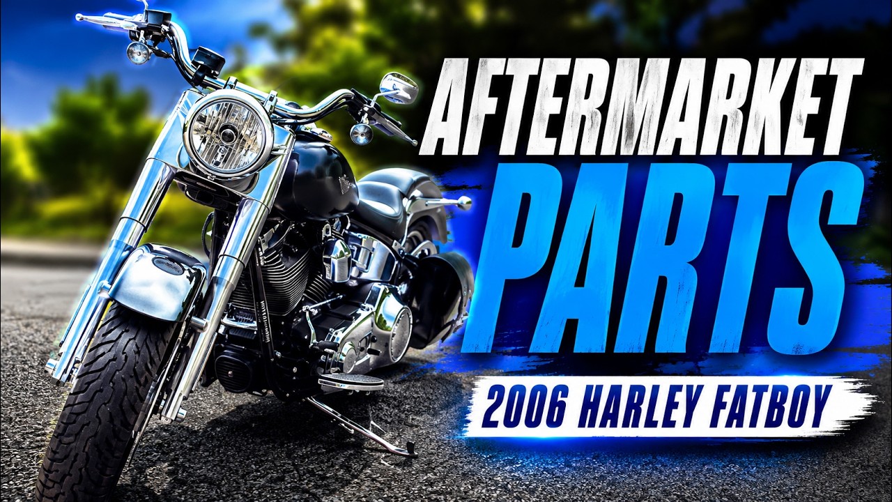 AFTERMARKET parts on my 2006 Harley Davidson FATBOY