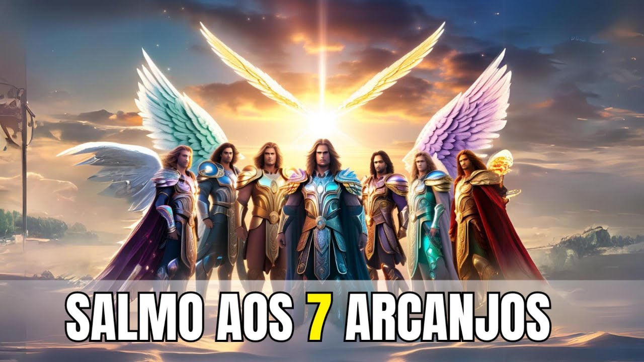 Salmo Aos 7 Arcanjos Para Remover Negatividade e Trazer Prosperidade | Apenas Ouça | FUNCIONA!!!