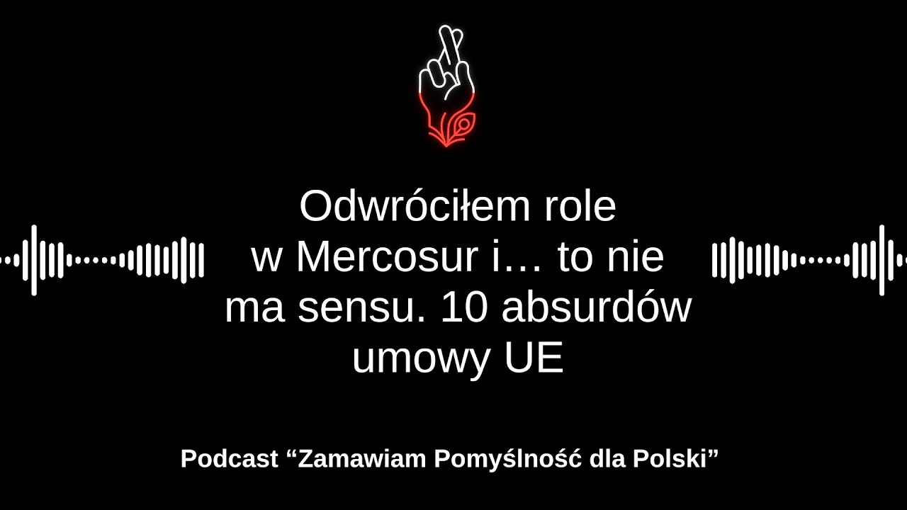 Odwróciłem role w Mercosur i… to nie ma sensu. 10 absurdów umowy UE