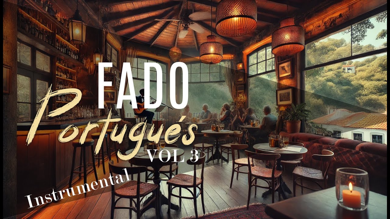 🎸Relaxing Portuguese Fado Instrumental | Slow Guitar Melodies in a Traditional Fado Tavern