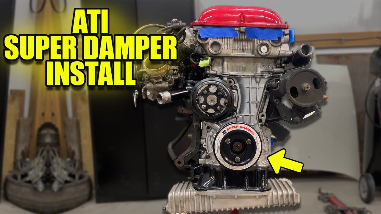 Installing an ATI Super Damper on the SR20… Here’s Why It Matters