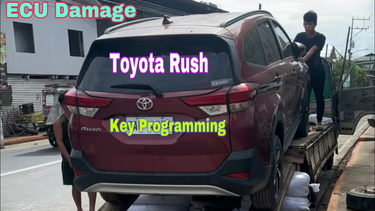 Toyota Rush 2years Di Umandar how to Program new System