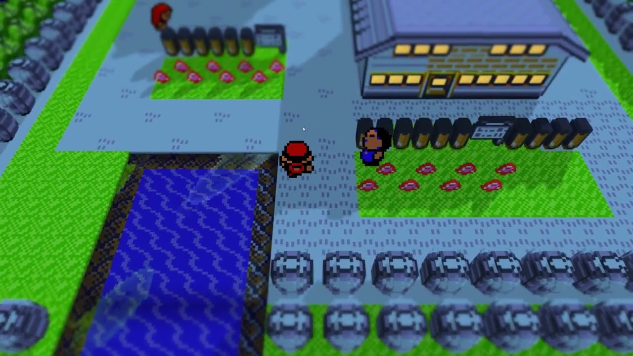 Gen1Recomp + DramaticShape Voxel Mod - Pok&eacute;mon Red 