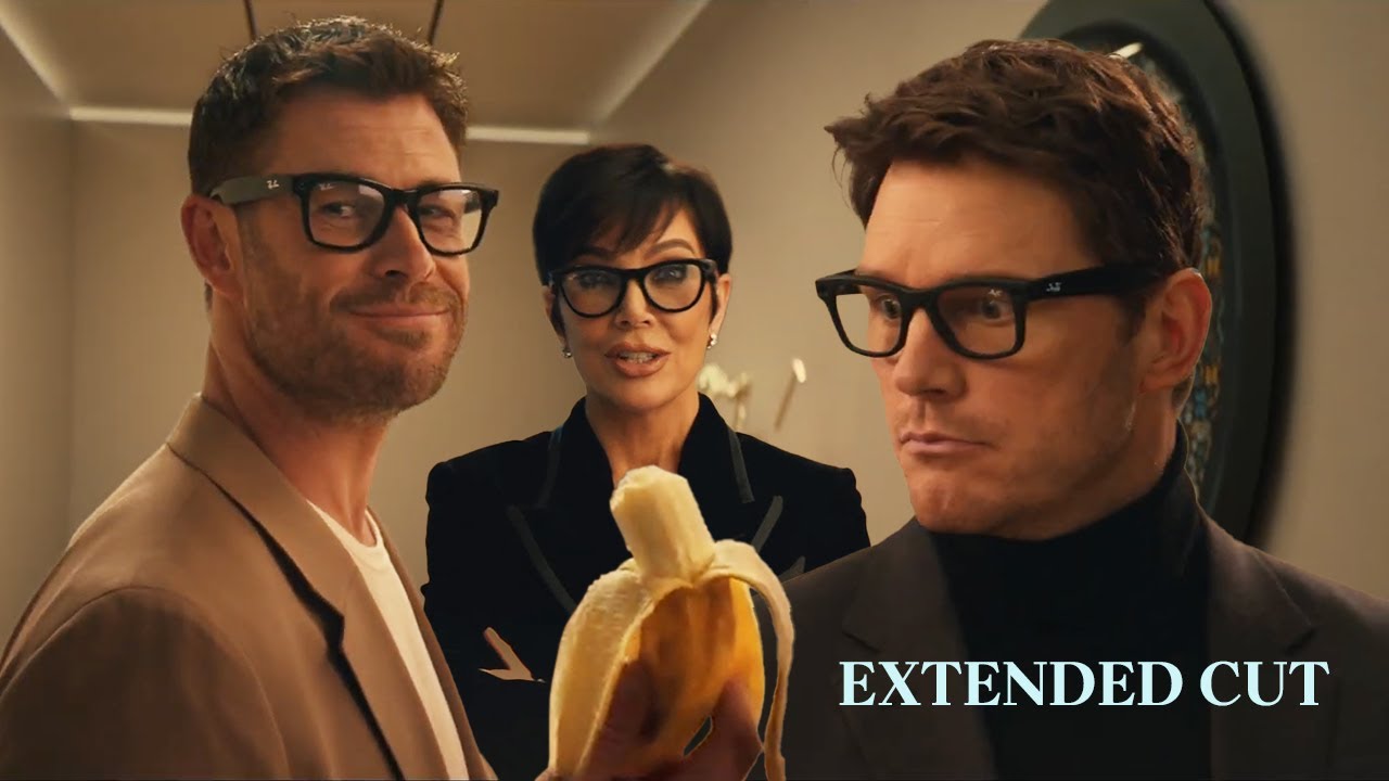 Ray Ban Meta Glasses Super Bowl Commercial 2025 ft Chris Pratt, Chris Hemsworth, Kris Jenner