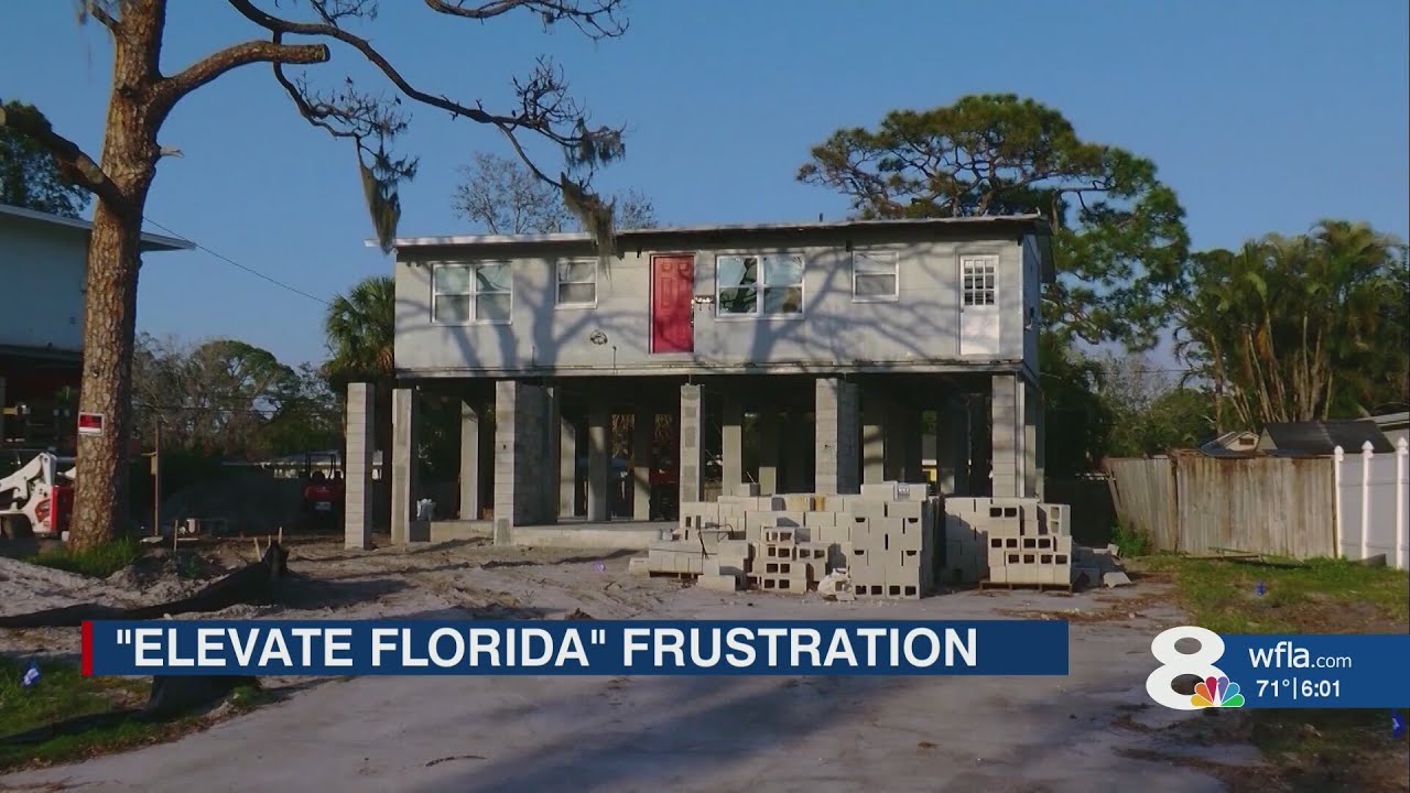 Некоторые проекты Elevate Florida могут быть реализованы, пока домовладельцы ожидают одобрения фи...