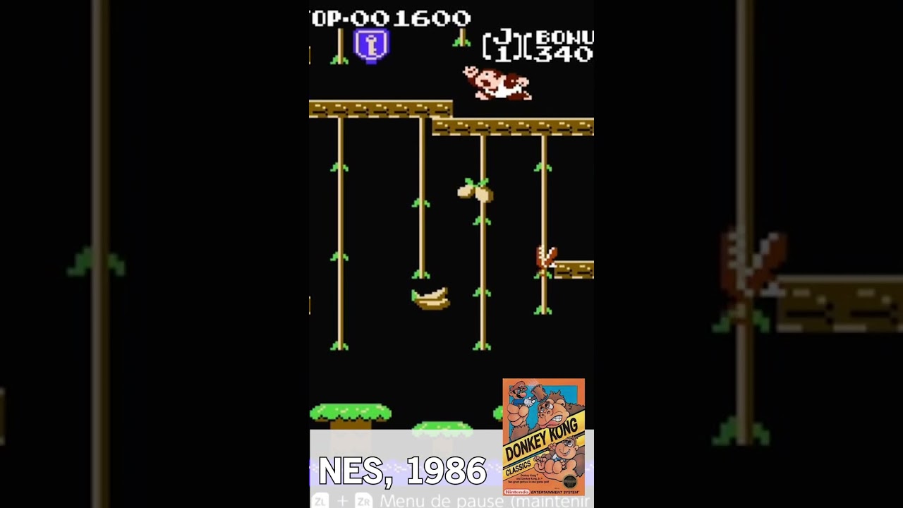 NES Memories : Donkey Kong Jr. 😊