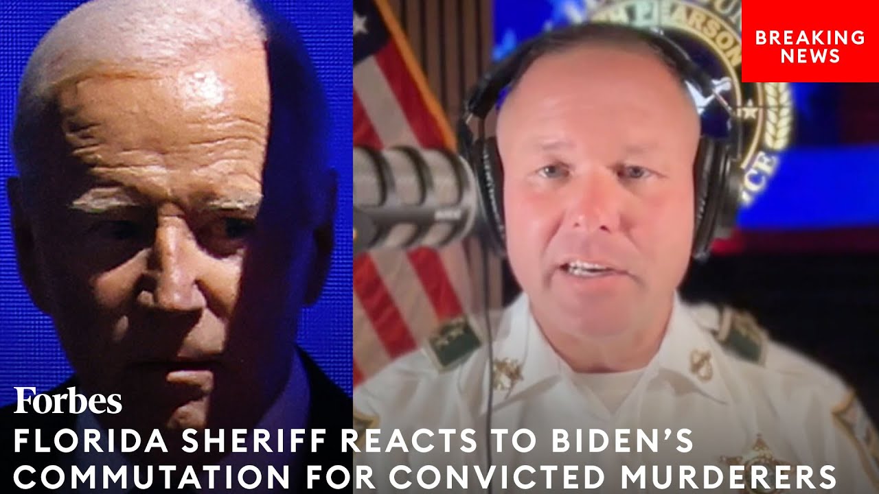 Florida Sheriff Blasts Biden's 'Insane' Commutations Of Death Row Inmates Who Murdered Entire Family