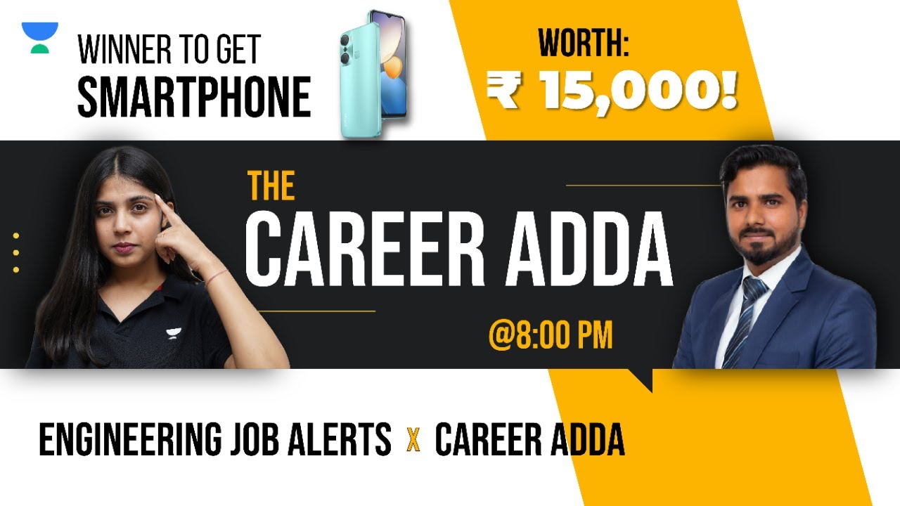 Live Super Quiz at 8 PM with @career adda | Win an Infinix phone worth INR 15k