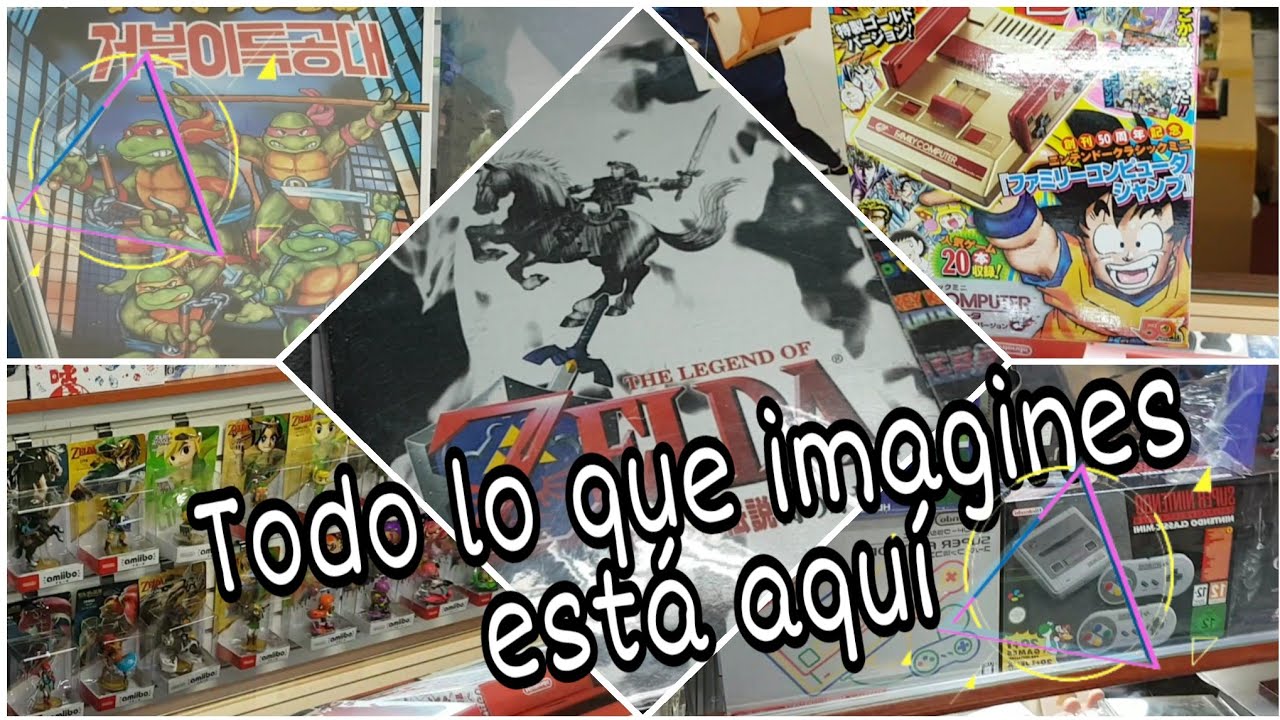 La tienda de videojuegos más grande de Corea del Sur (Retro, Switch, etc)