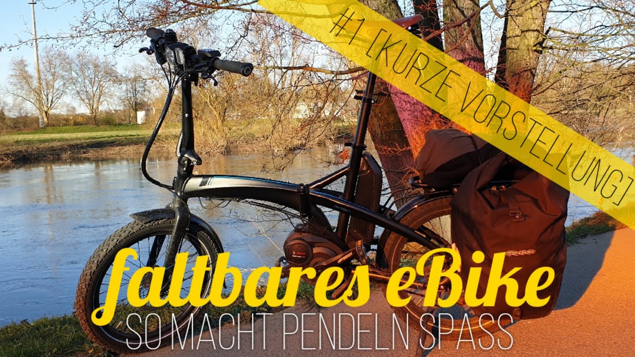 Faltbares E-Bike (tern Vektron S10) - So macht Pendeln Spaß!