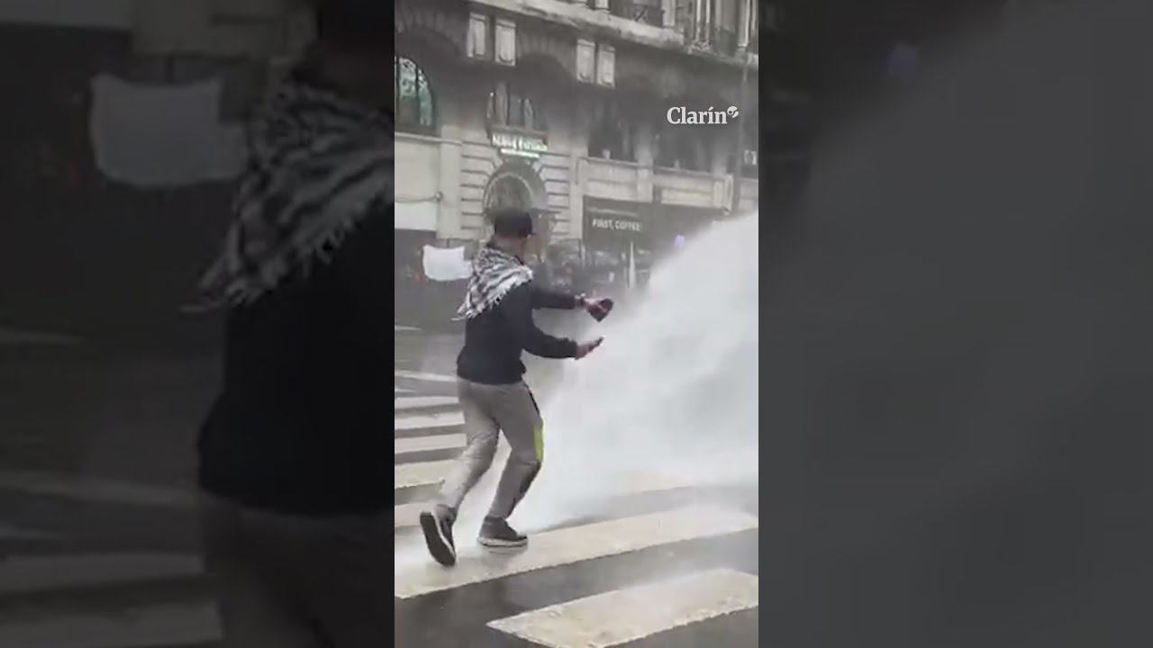 Tensi&oacute;n e incidentes en la marcha contra la Ley de Propiedad Privada