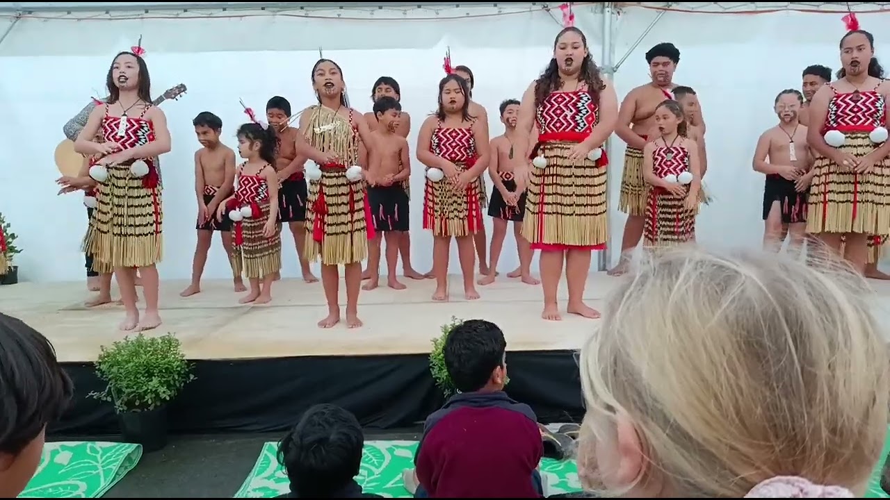 Te Kura o PakiPaki perform Kapa Haka at Frimley school 20th July 2024 😍