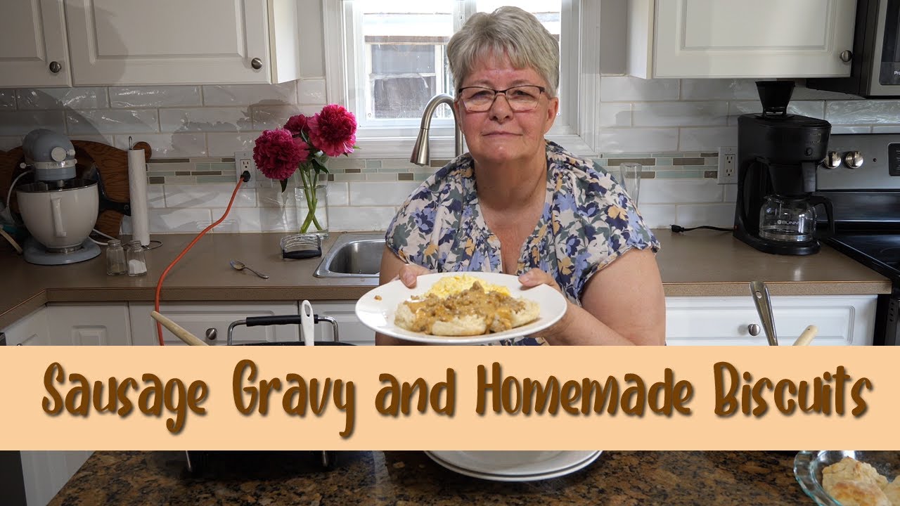 Sausage Gravy and Biscuits
