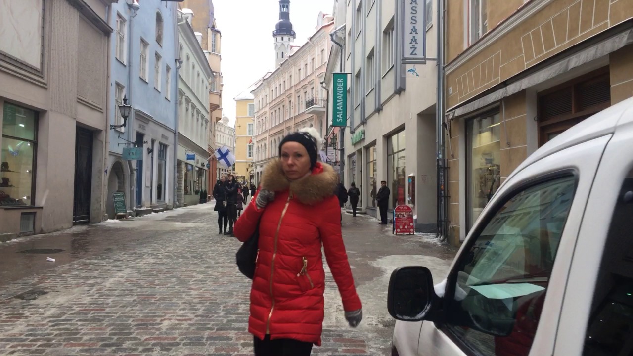 Tallinn Viru Gate to Raekoja Plats - Timelapse /(Hyperlapse) [early share/no edit]