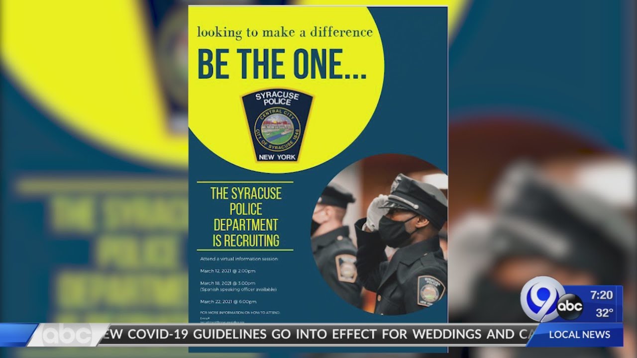 Syracuse Police recruitment on the decline