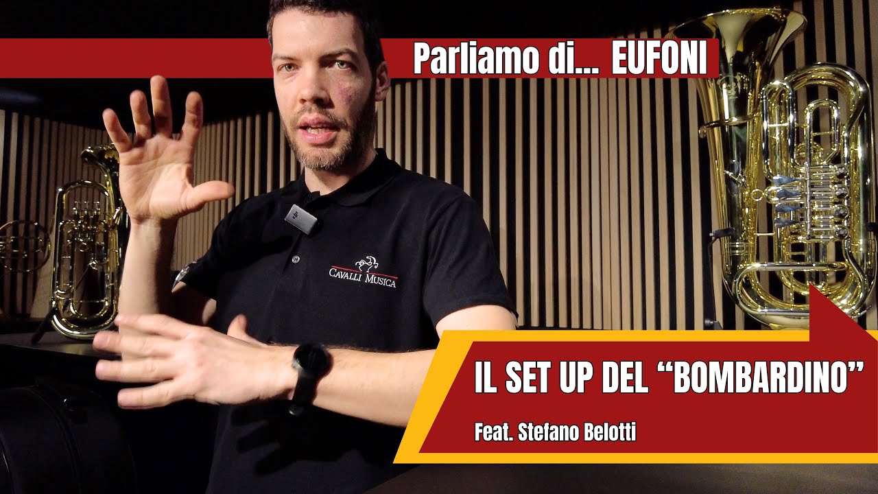 Parliamo di EUFONI  L'eufonio Flicorno Baritono o Bombardino - Feat  Stefano Belotti