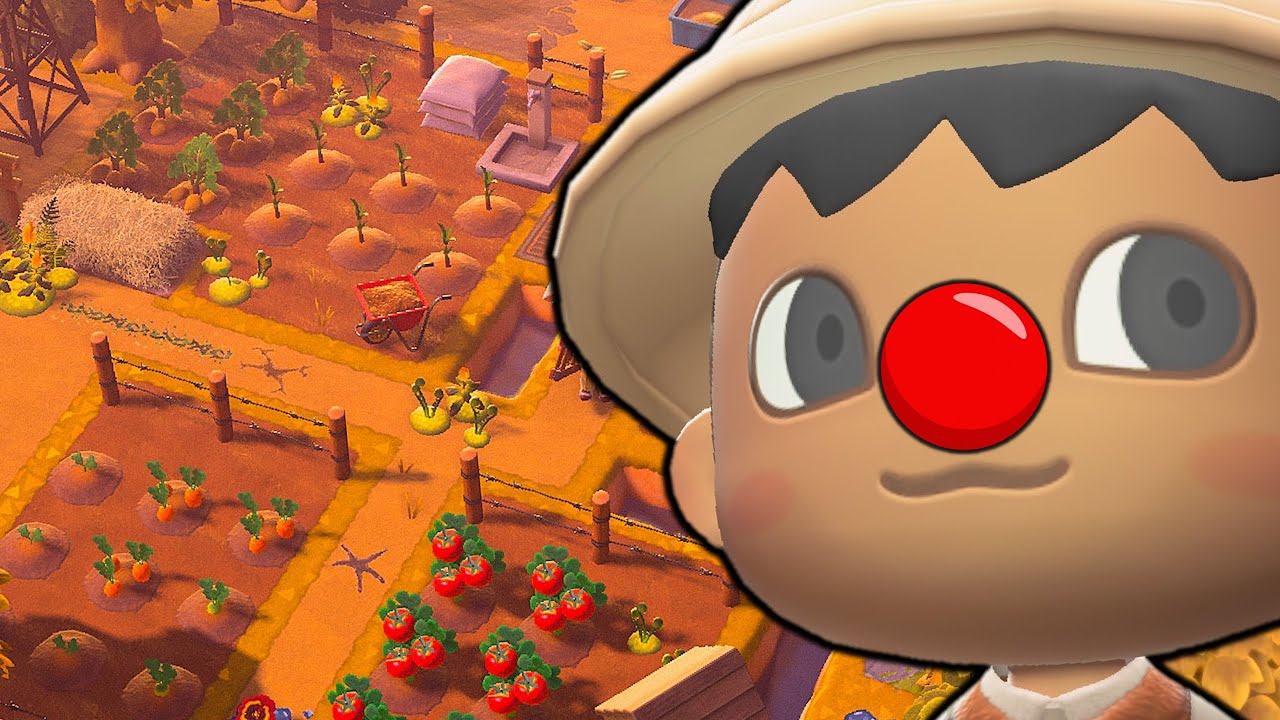 i tried to build a farm but instead i chose clownery