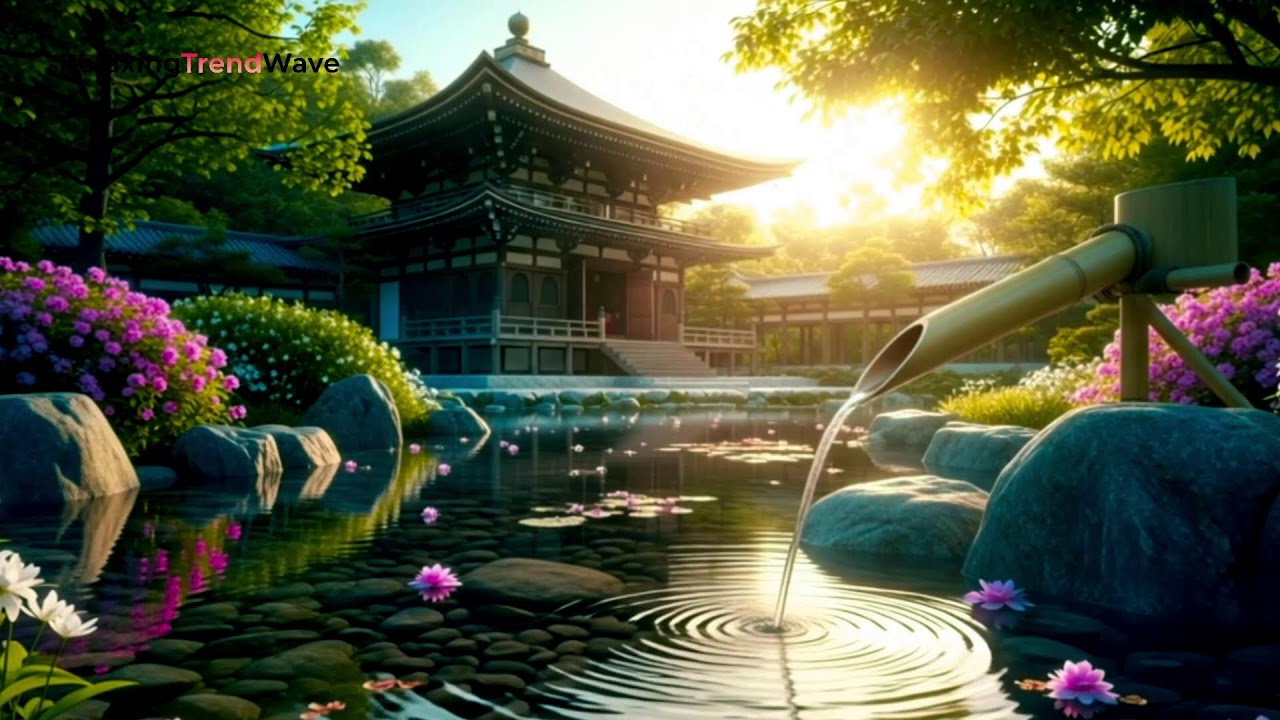🌿LIVE 24/7 Relaxing Bamboo Water Flute | This Chinese Bamboo Water Flute Changed Your Mind🌿