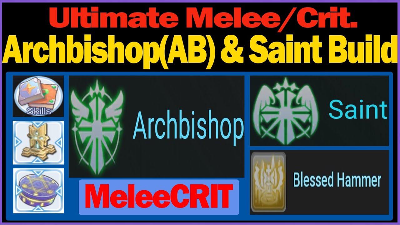 Melee Archbishop & Saint Ragnarok Mobile Eternal Love Build | Ragnarok Mobile Battle Priest Build