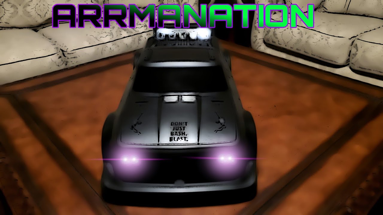 Arrma Infraction Plasti Dip + LEDs