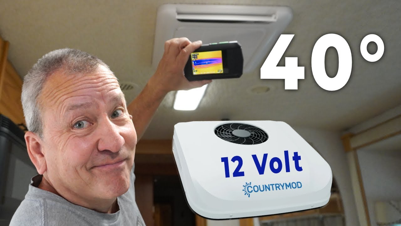 91° Heat Test (Solar Only) : Can The CountryMod 12V A/C Keep Up?