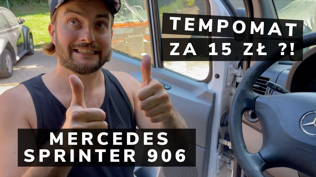 Montaż Tempomatu w Mercedesie Sprinterze 906 - instruktarz. Jak zamontować tempomat samodzielnie??