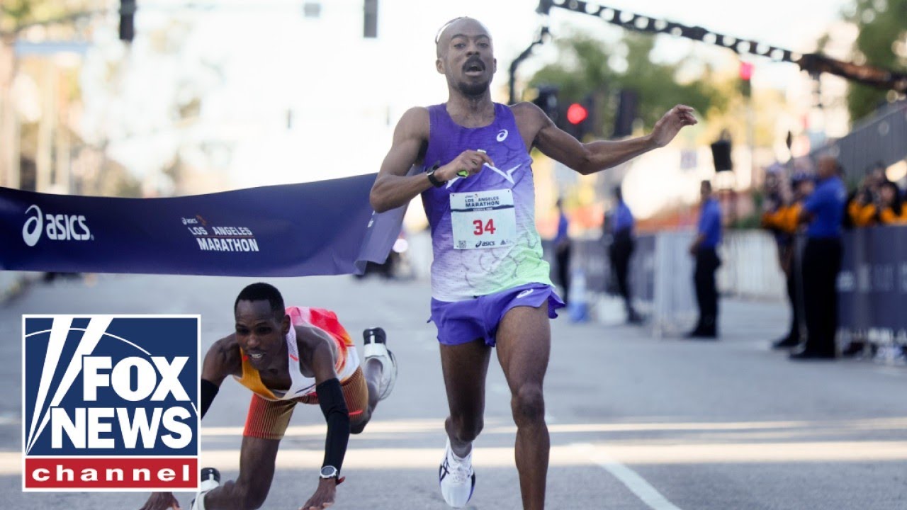 MIRACLE comeback: American high school coach SHOCKS world at LA Marathon
