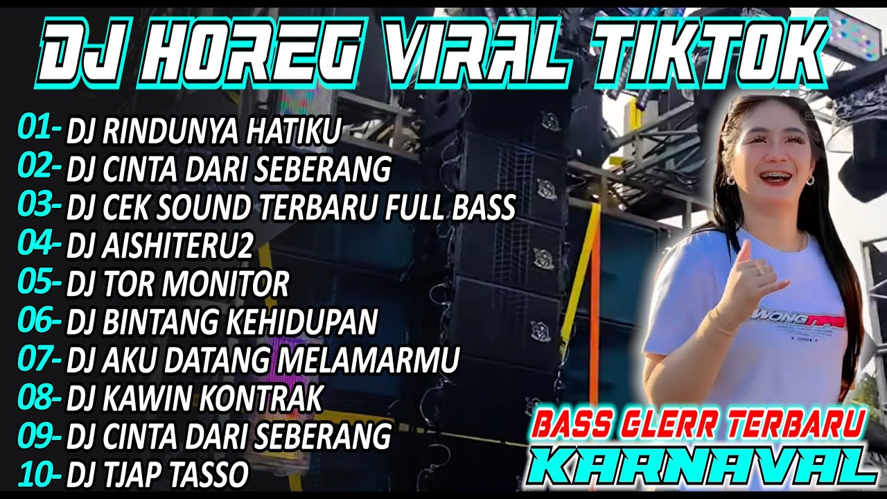 DJ RINDUNYA HATIKU CEK SOUND TAHUN BARU BASS NJEDUG HOREG VIRAL FULL ALBUM TERBARU Y2!