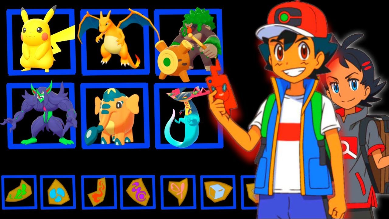 Ash Ketchum's Pokemon Team for Sword & Shield