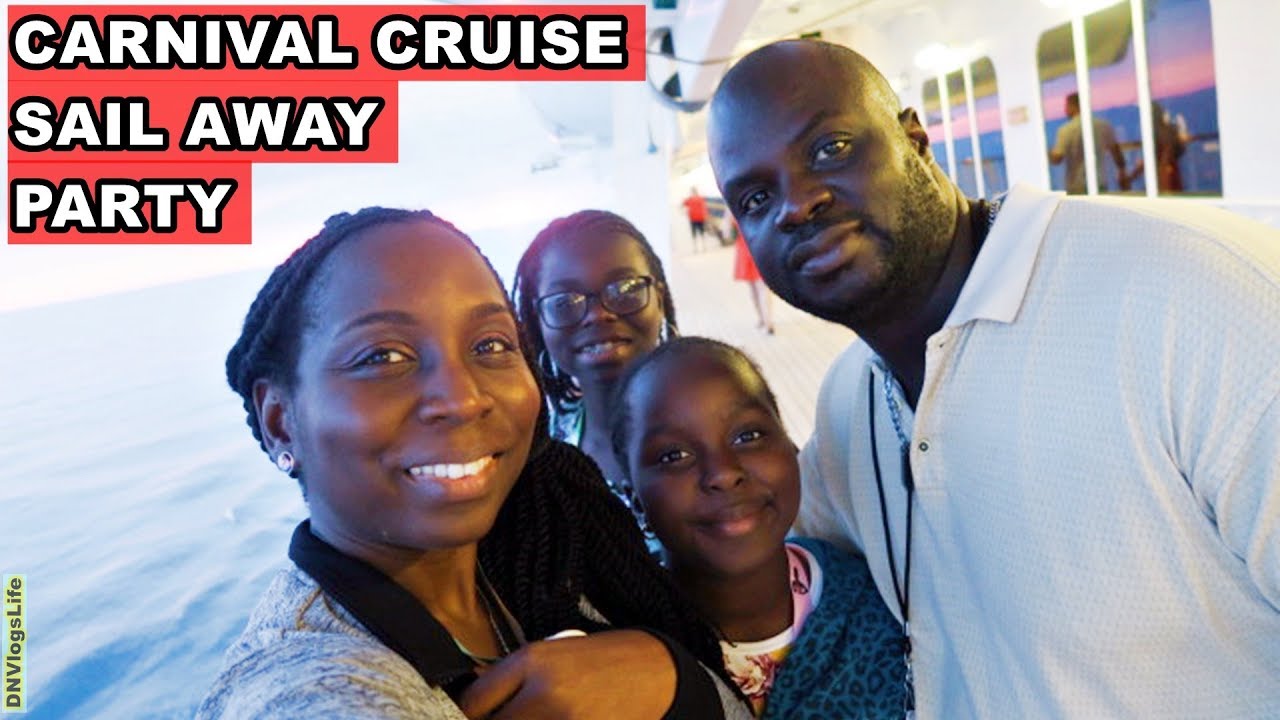 Carnival Cruise Valor Vlog 2018 | Sail Away Party | DNVlogsLife