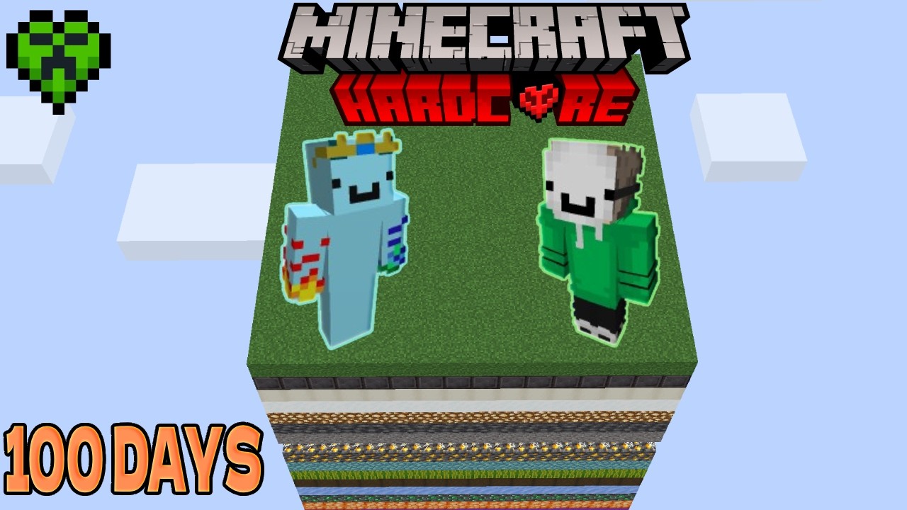 We Survived 100 Days in a Random Layer One Chunk… It Was a Mistake (Hindi Gameplay)